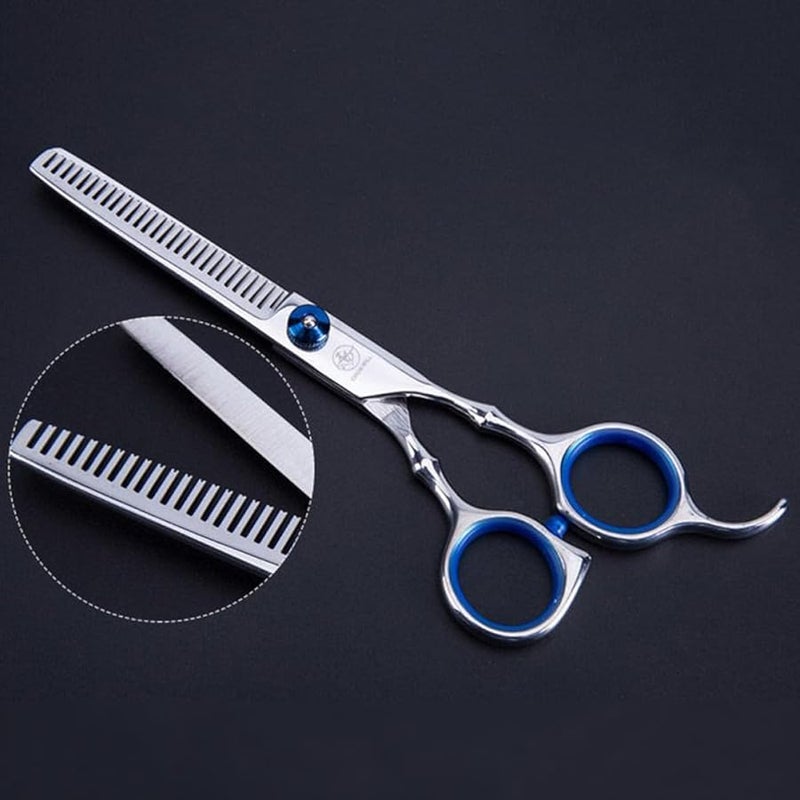 مقصات تزيين محترفة للحيوانات الأليفة للكلاب والقطط، مقص ترقيق الشعر بتصميم مريح - Image 3